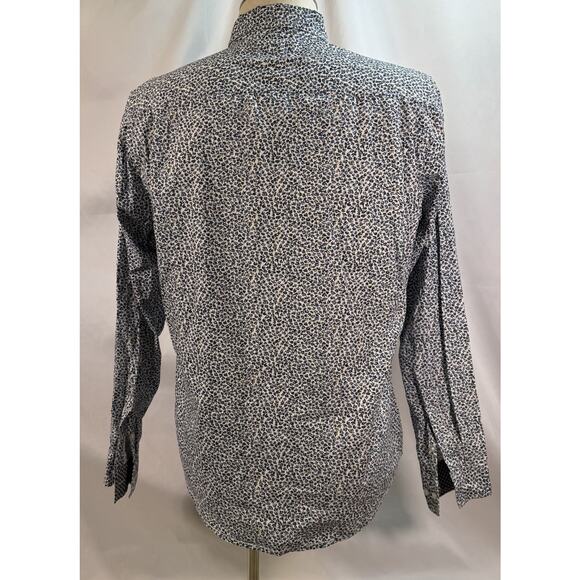 Paper Denim & Cloth Men’s Slim Fit Flip Cuff Button Up Long Sleeve Shirt Size Xl - Picture 3 of 8